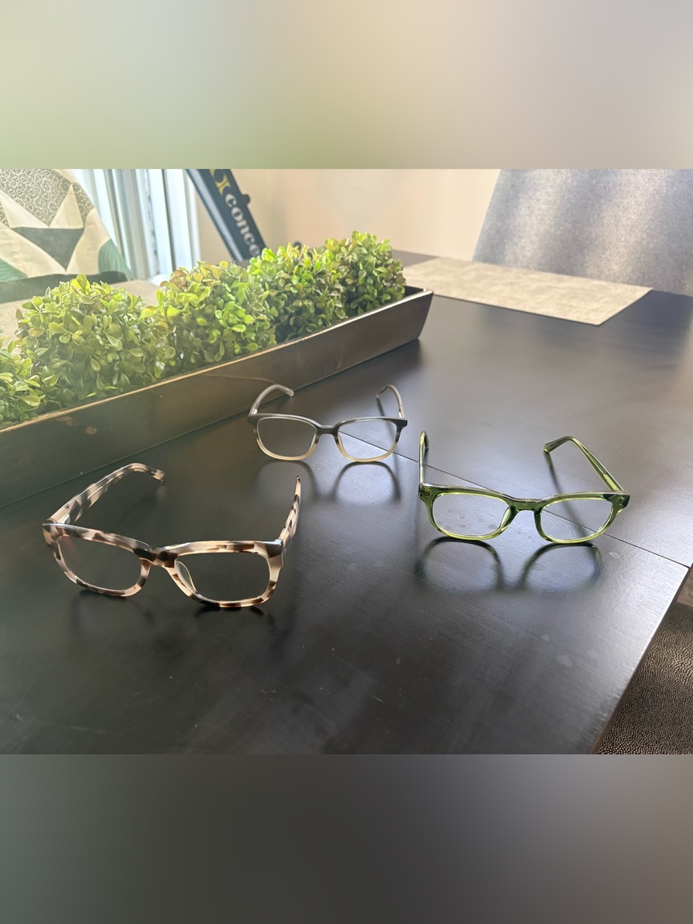 Zenni 1.0 Reading Glasses set of 3